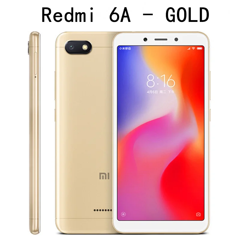 original Xiaomi Redmi 6 /6A/ mi7 3GB 32GB/4GB 64GB celular googleplay Fingerprint Octa-core Global Rom 4G Smartphone