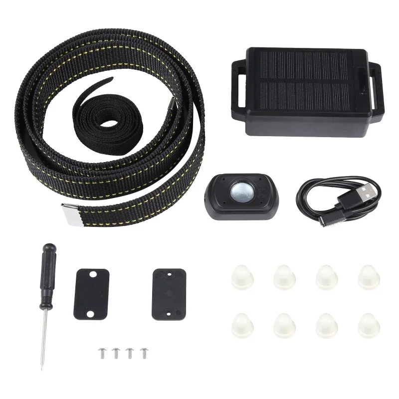 High-Quality Intelligent Waterproof GPS Pet Tracker Solar Energy Electronic Cattle Sheep Positioning Locator
