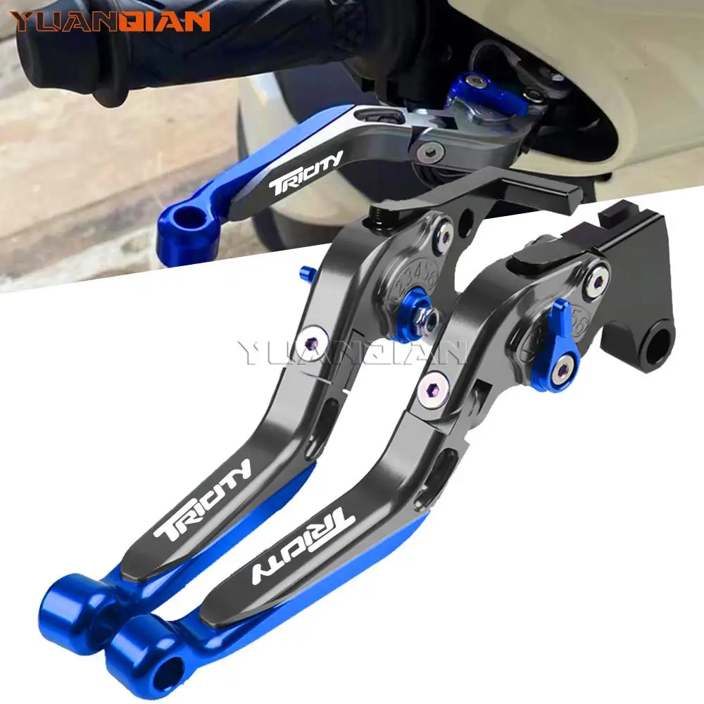 

For YAMAHA TRICITY 125 155 TRICITY125 TRICITY155 2019 Motorcycle CNC Adjustable Extendable Brake Clutch Levers Handle bar Grips