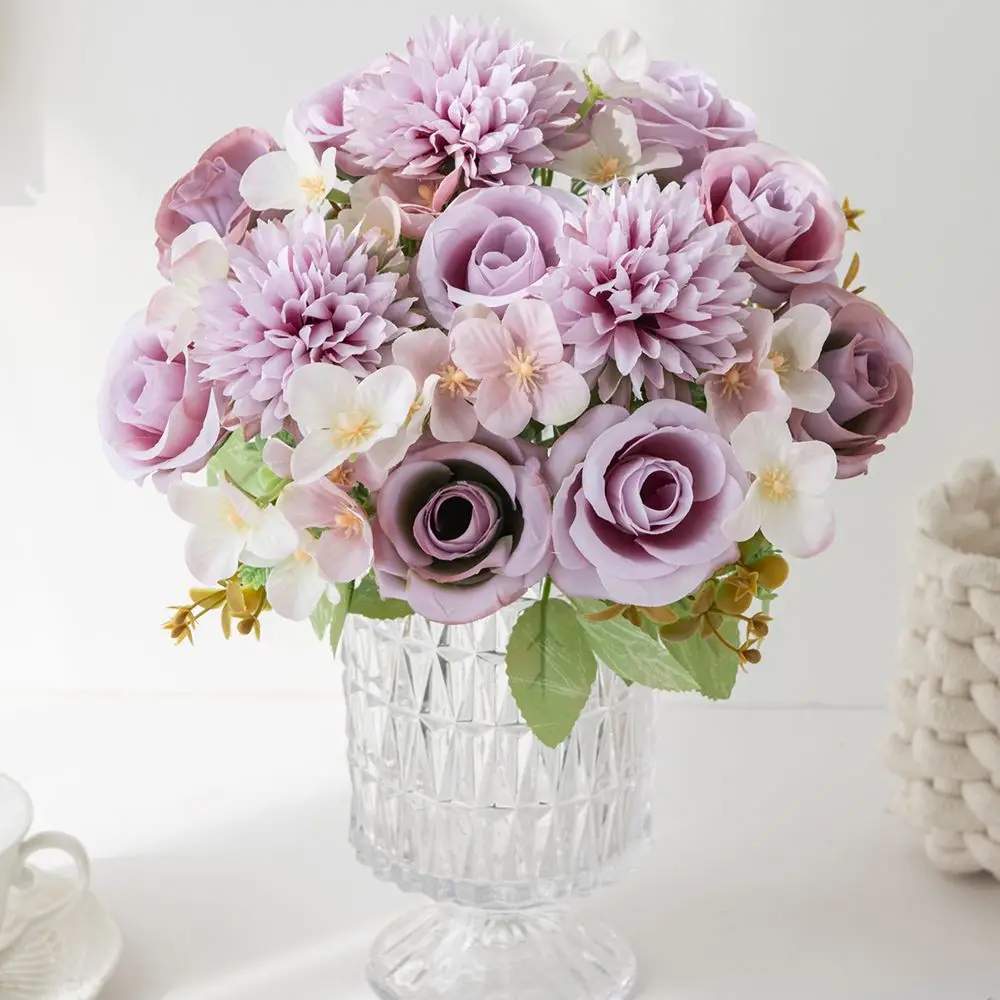 Silk Hydrangea Rose Bouquet 5