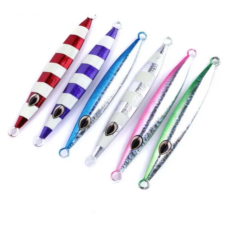 

Multi-color Optional Sea Fishing Luya Fishing Bionic Bait 40G Iron Plate Lead Fish Metal Iron Plate Lead Bait