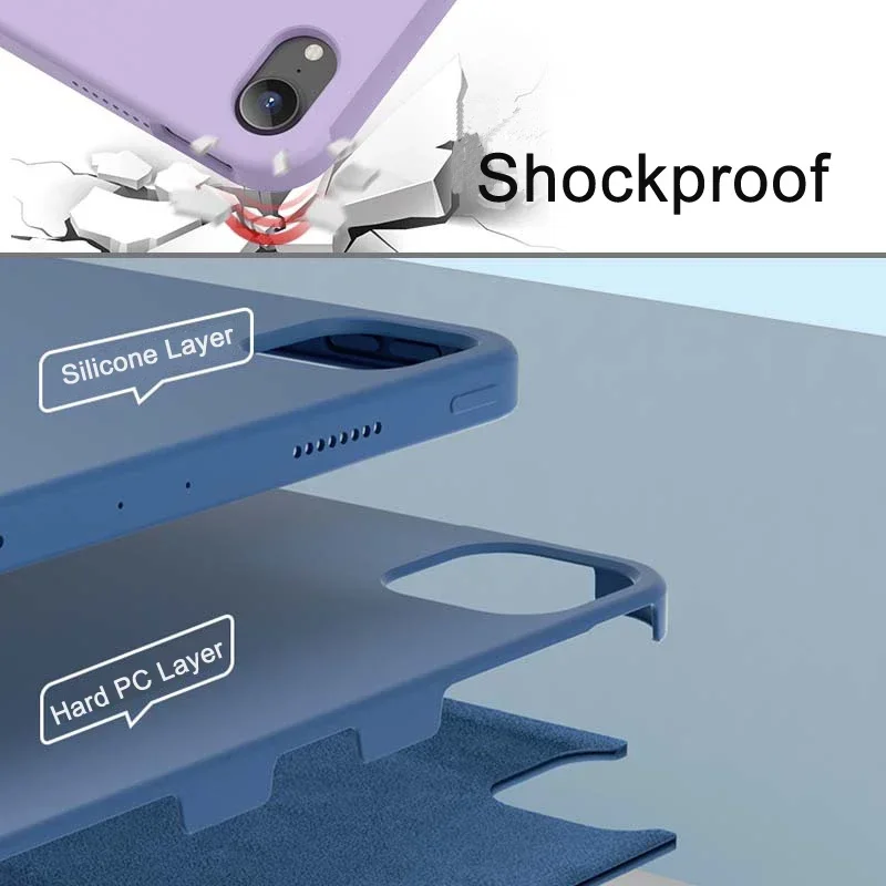 Enhanced Liquid Silicone Tablet Case - Premium Cover