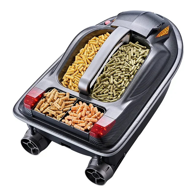 New GPS  500 Meter Nesting Boat Fishing Trawl Hook Delivery Boat Three Compartments Automatic Decoupling Intelligent Voice With 6
