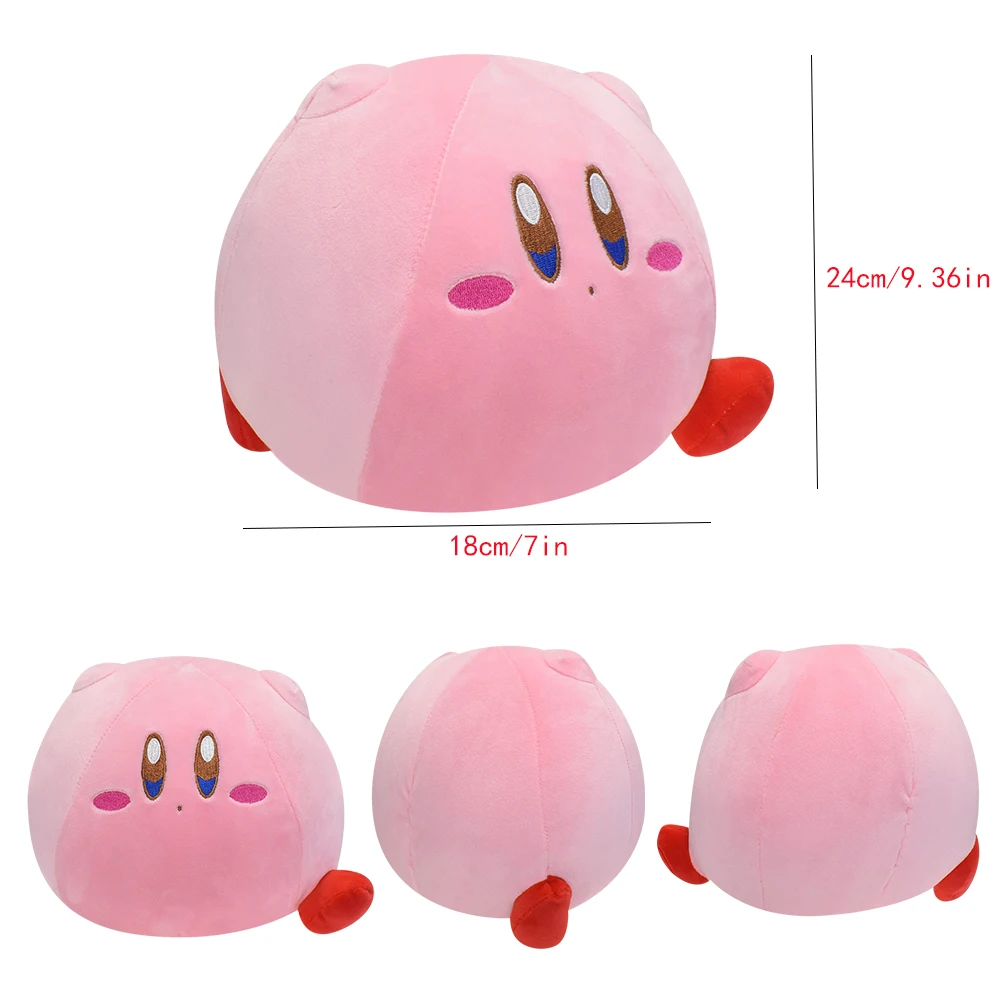 Kirby King Dedede Waddle Dee Meta Knight Elfilin Peluche de juguete Kawaii Muñeco de peluche de dibujos animados para niños Regalo de cumpleaños y Navidad
