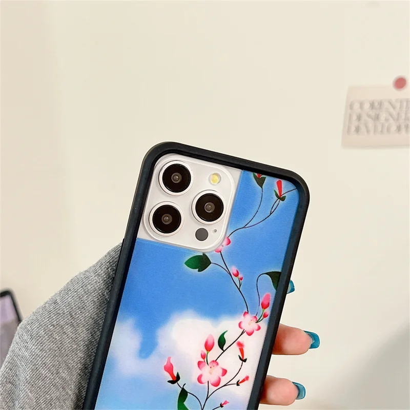 Wildflower 3D Metal Cartoon Phone Case