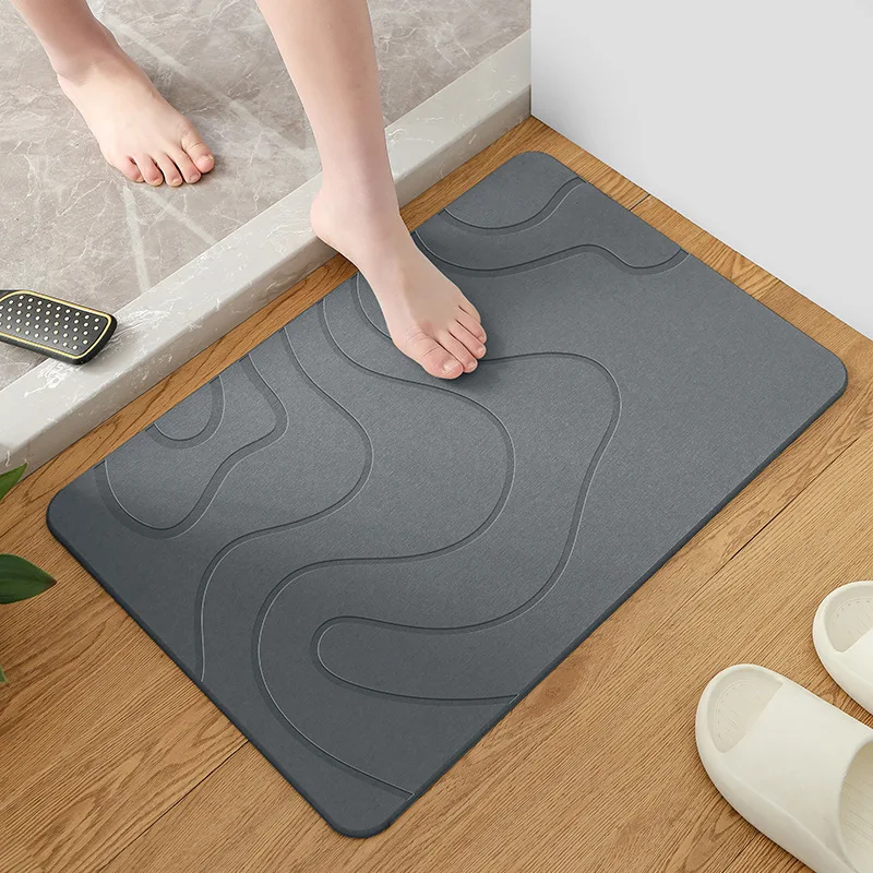 Stylish White Marble Stone Mat with 4 Non-slip Legs for Counter Protecting, Stone  Dish Drying Mat Eco-Friendly 16 in 2023