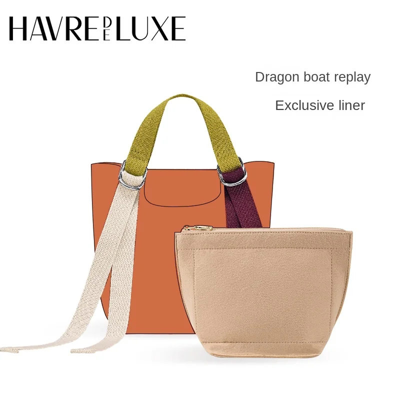 Havredeluxe Bag Organizer Insert Per Longchamp Replay Hcc2 Bag Storag Support Bag Borsa Per Il Trucco Inserto Da Viaggio Multifunzionale
