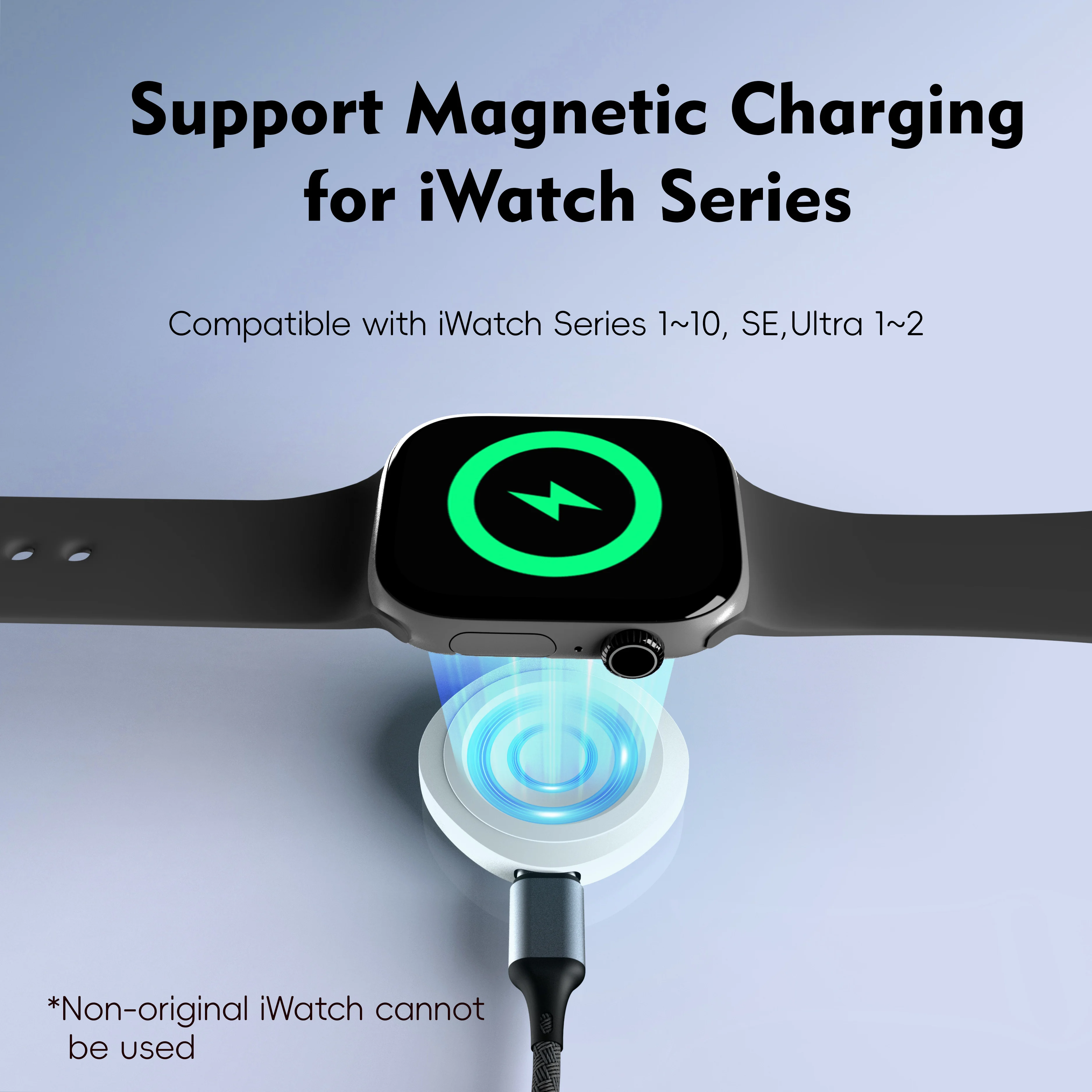 4-in-1 Magnetic Wireless Charger for Smartwatches and Earbuds