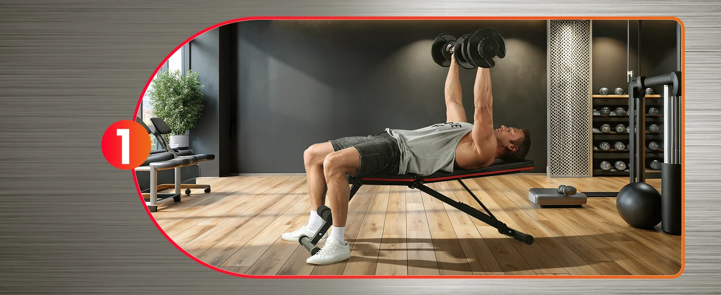 dumbbell bench press