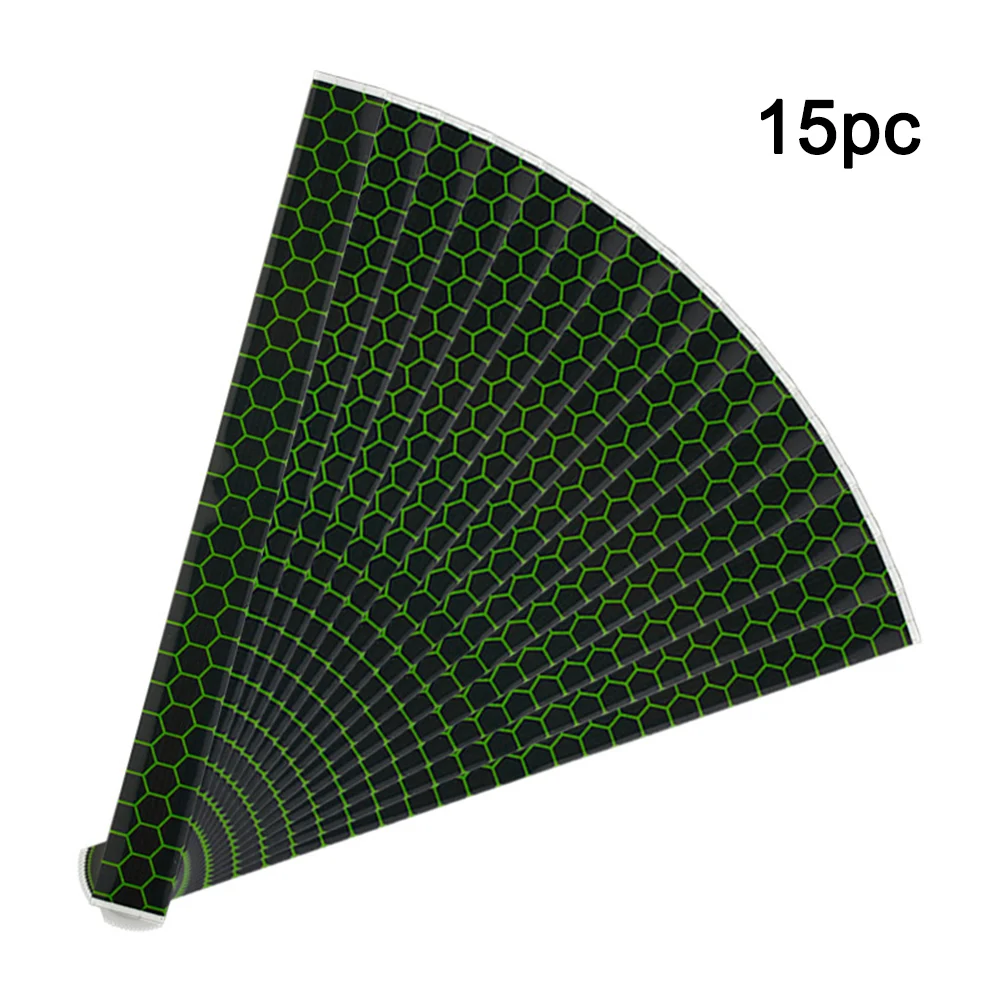 15pcs Universal Archery Arrow Shaft Wraps Sticker Paper Adhesive Tool Outdoor Archery Hunting Accessories archery arrow wraps