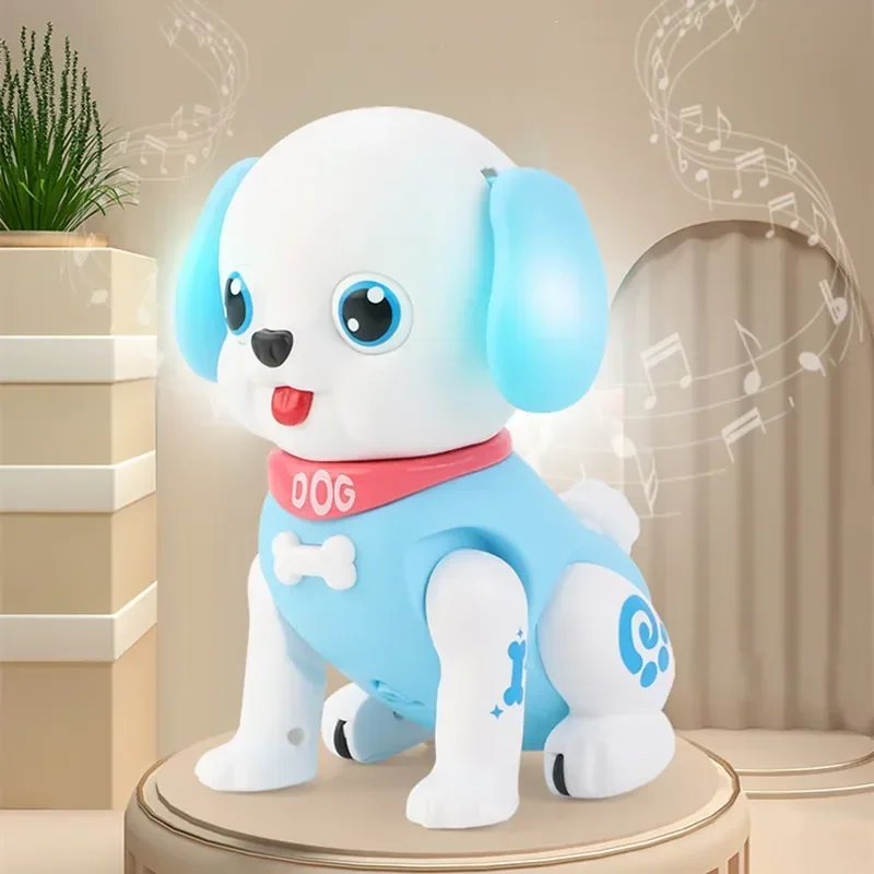 Dancing Dog Toys Electric Light Up Singing Cute Cartoon Doggy