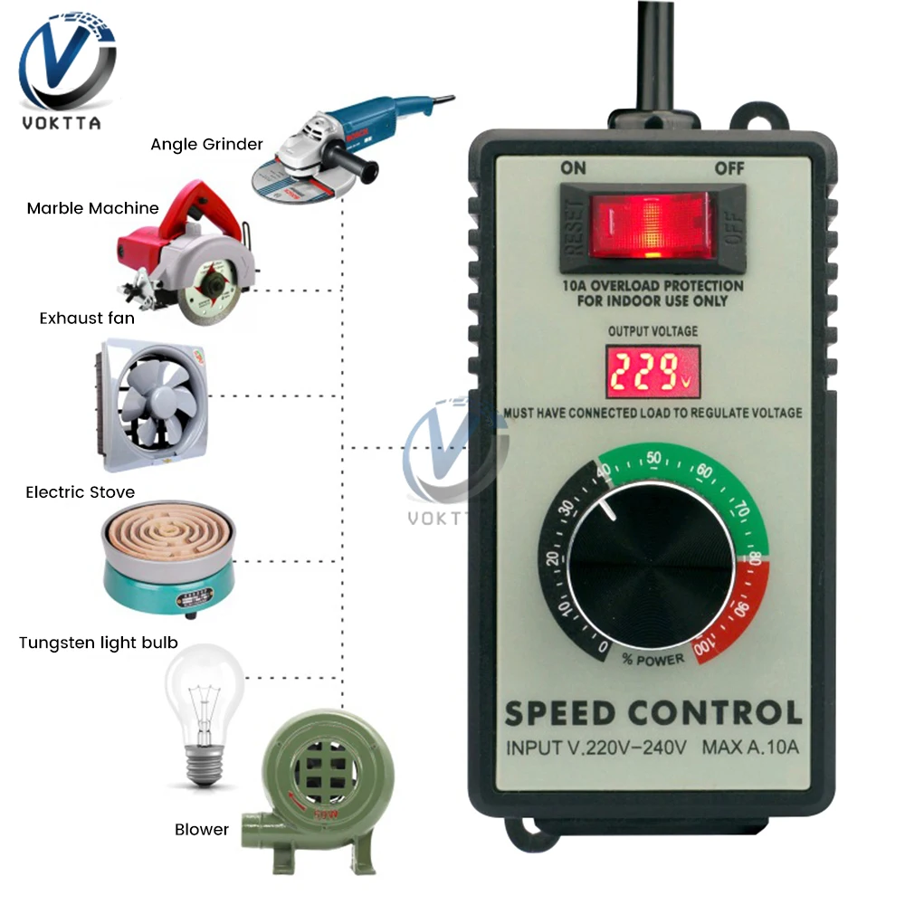 Angle Grinder Governor Speed Controller Switch dc motor speed controller motor speed controller electric motor speed controller Hand Drill Polishing Fan Stepless Motor Speed Controls Electric Tools Regulator