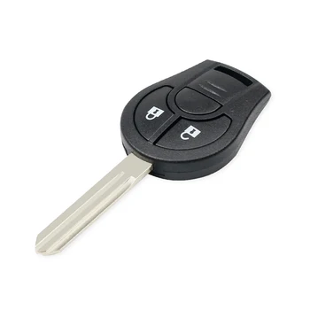 Chiave telecomando per Nissan Sylphy Cube Juke Rogue Micra Qashqai Altima Maxima Sentra Versa 2/3/4 pulsanti - KEYYOU Car Key Case Key Shell per Nissan Sylphy Cube Juke Rogue Micra Qashqai Altima