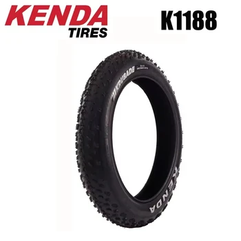 Kenda K1188 Fat Tire 20x4.0 Pneumatico per bicicletta 20 "x4.00 Filo Beach Bike Pneumatico Pneumatici da neve 20x4.0 Camera d'aria Copertoncino SRC Nero Fat Bike
