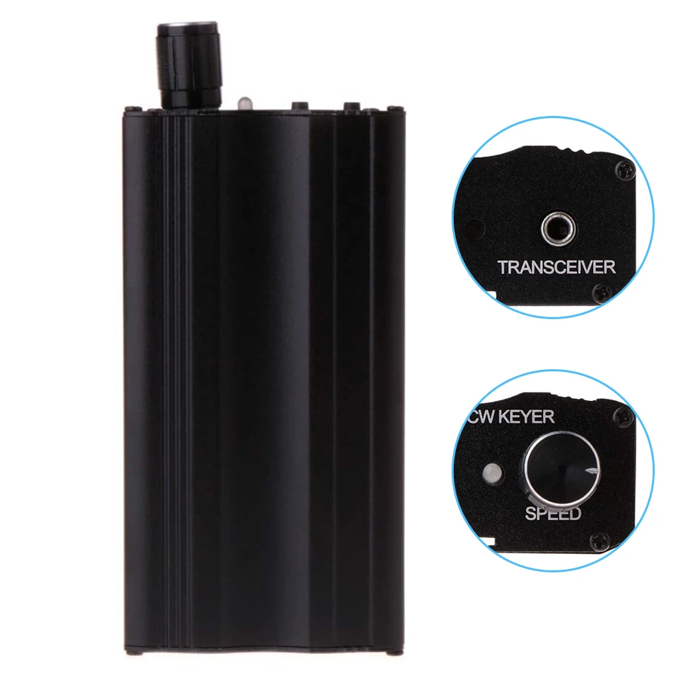

MX-K2 CW Keyer автоматический контроллер с ключами памяти Morse автоматический переключатель для радиоусилителей 3,94*2,17*0,98 дюймов Регулируемый переключатель