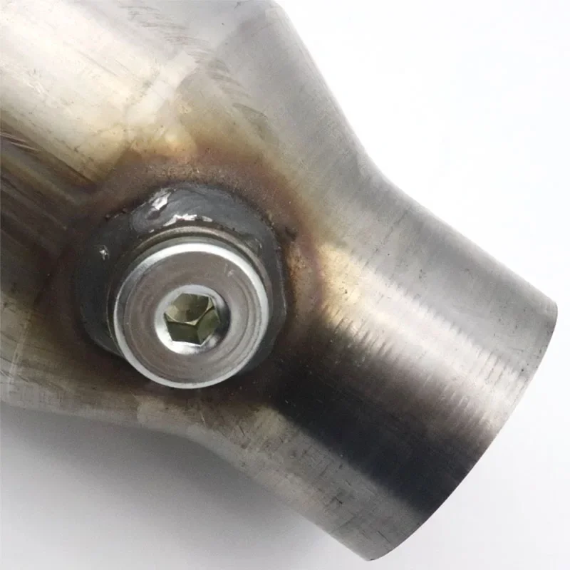 Universal Catalytic Converter 2" 2.25" 2.5" 3" 400Cells High Flow Muffler Round Stainless