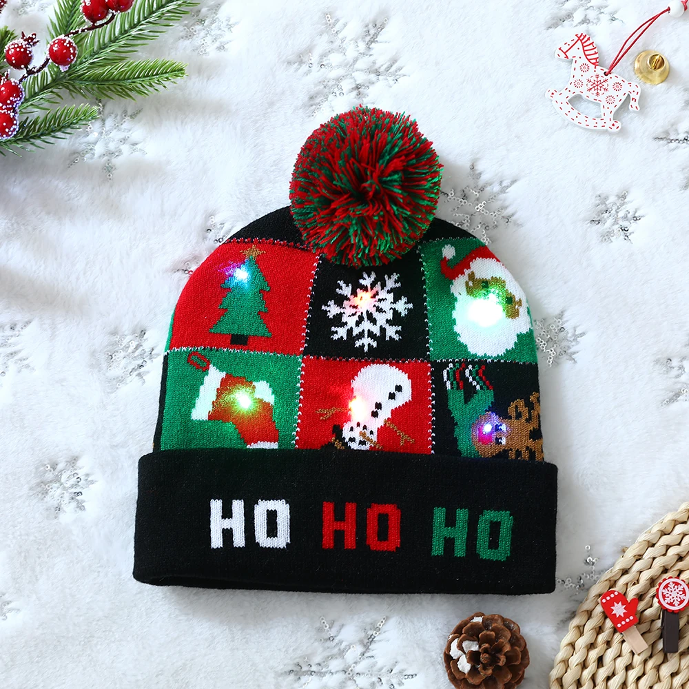 Kerst muts kids met lampjes kopen? | – More than socks