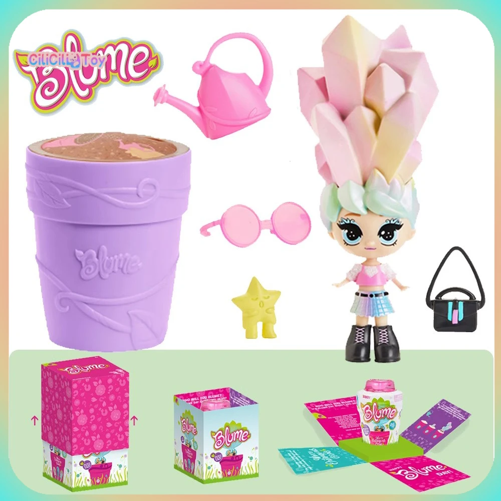 Hot Kawaii Blume Blossom Elf Surprise Toys Doll Long Hair Girl