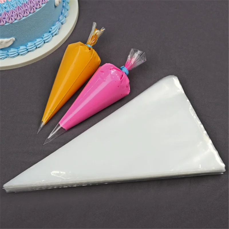 10PCS Disposable Piping bag Icing Nozzle Fondant Cake Decorating