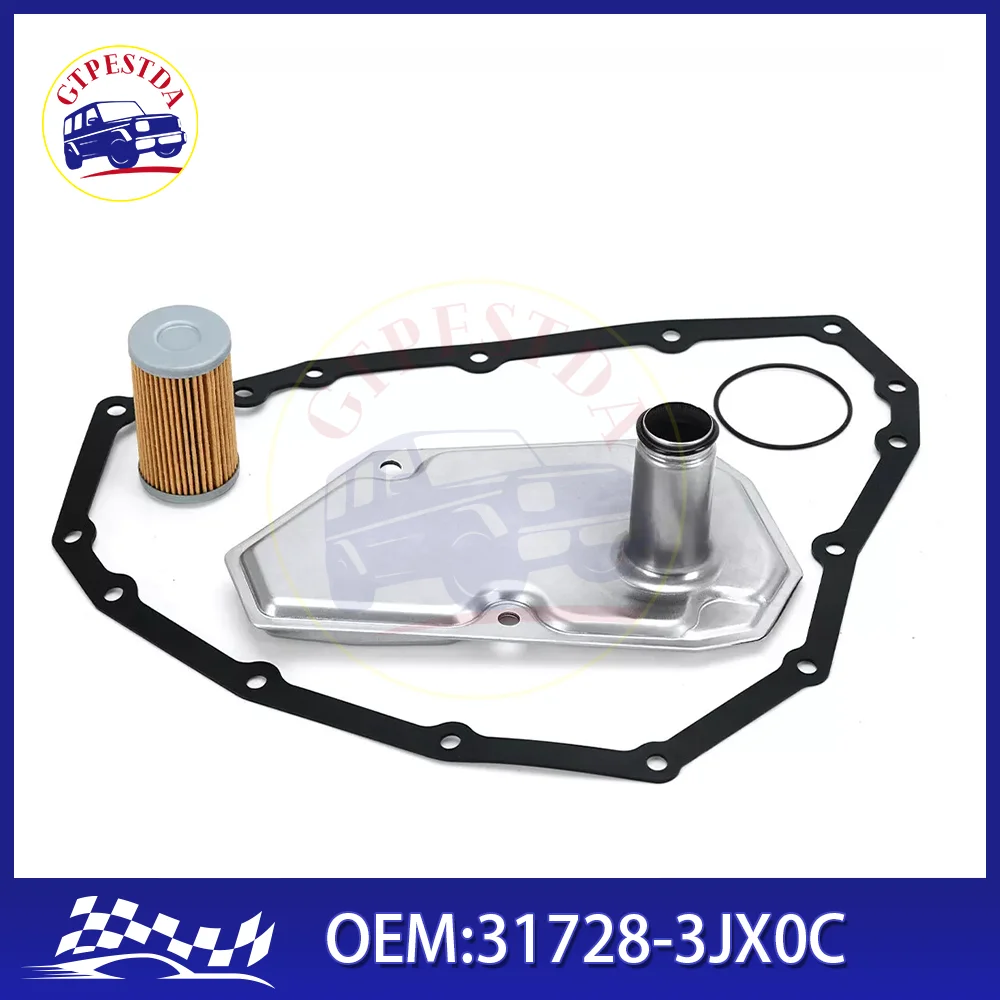 

Масляный фильтр и прокладка сковородки GTPESTDA RE0F11A JF015E для Nissan Mitsubishi Suzuki 33010-JF015 31728-3JX0C 31728-3XX0B 31397-3JX0A