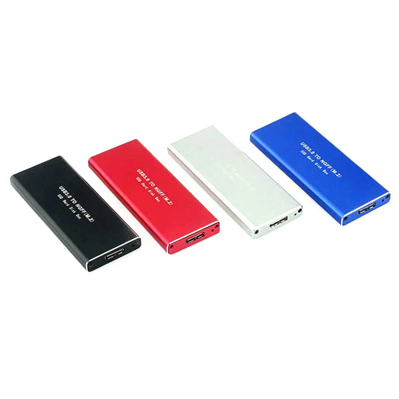 M2 NGFF SSD ̽ ڽ Ŭ, USB 3.0 ũ-SATA  SSD  ĳ 6Gbps B Ű M Ű 2230/2242/2260/2280 
