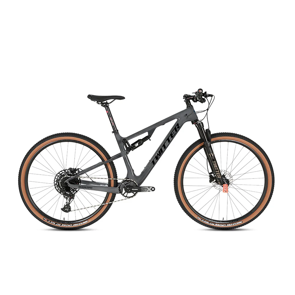 

TWITTER OVERLORD Carbon Firbe Off Road Mountain Bike 12 Speed