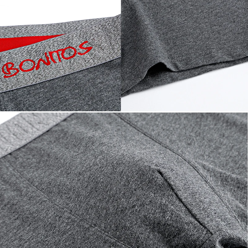 5pcs Man Underwear Cotton Men's Panties Set Mens Boxers Sexy Letter Elastic Waistband Male Underpants Shorts