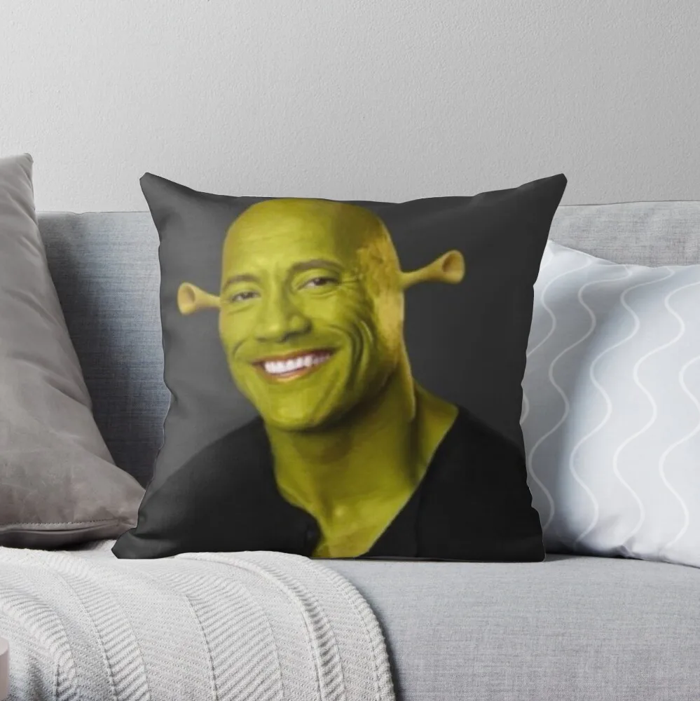 Dwayne 'The Shrok Johnson Polyester Decor Pillow Case Home Cushion Cover 45*45cm | Дом и сад