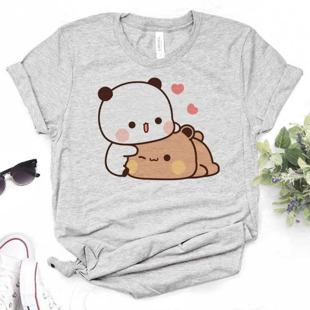 

Bubu Dudu tshirt women comic Tee female manga clothes