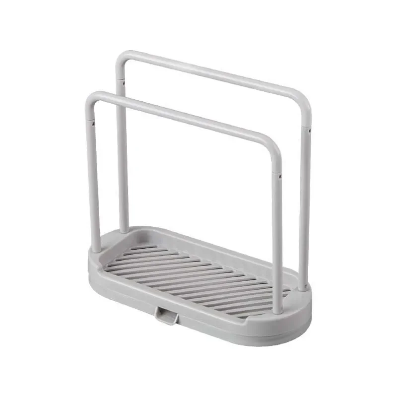 Kitchen Sink Drain Rack - Sponge and Rag Storage Basket