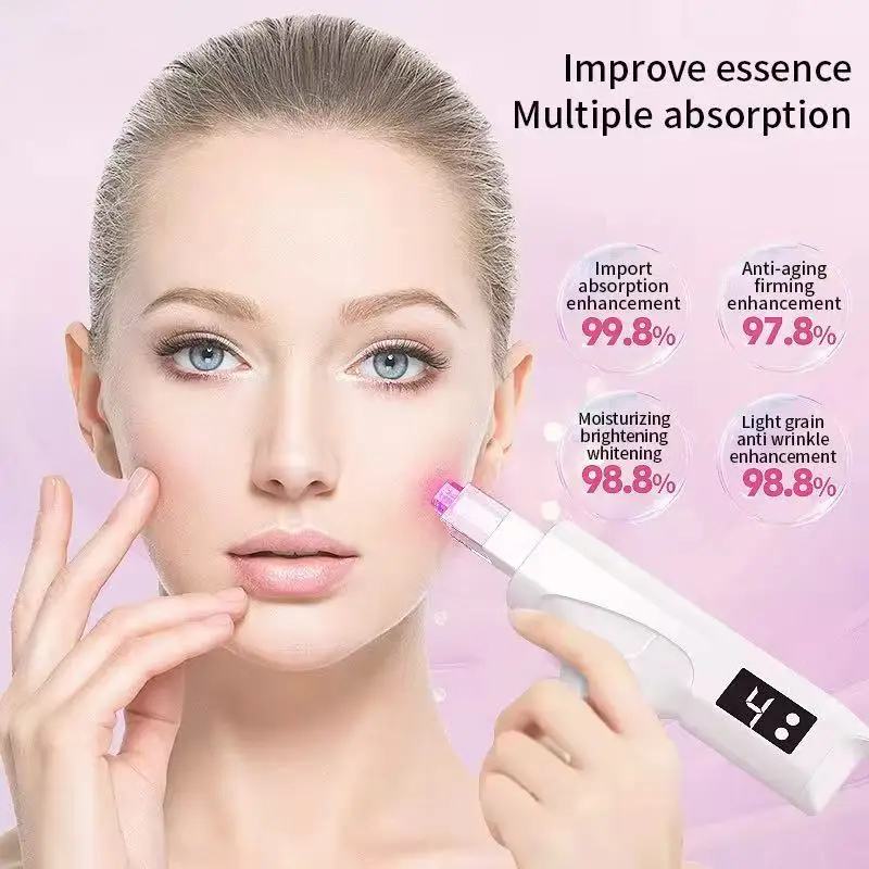 Multifunction Nano Water light Gun Face Device Anti aging Lifting Skin Red And Blue Dispel Removal Skin Care Beauty Equipment Skin Care Device