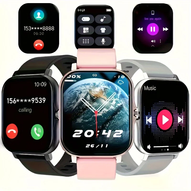 2025 Smart Watch with Call & Fitness Features 1