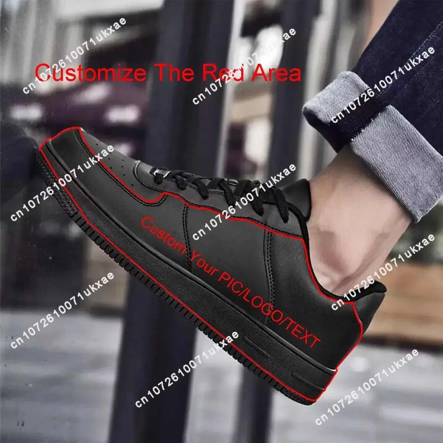 It Movie Pennywise dancing clown AF Basketball Mens Womens Sports High Quality Flats Force Sneakers Lace Up Mesh Custom Shoe