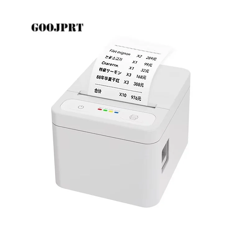 JP-CC360 3인치 데스크 라벨 감열 바코드 고품질 프린터 흑백 USB 블루투스 인터페이스 80mm 용지