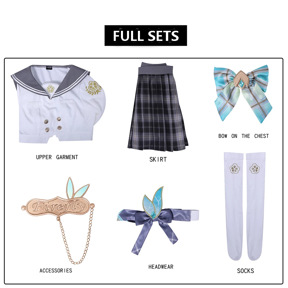 Honkai Star Rail Stellaris Academy School Uniform Cosplay Costume