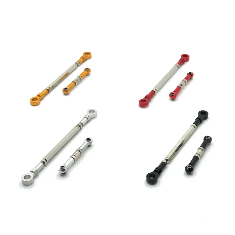 Metal Upgrade Refit Front Axle Steering Link For HuangBoToys 1/10 ZP1001 ZP1002 ZP1003 ZP1004 RC Car Parts 3