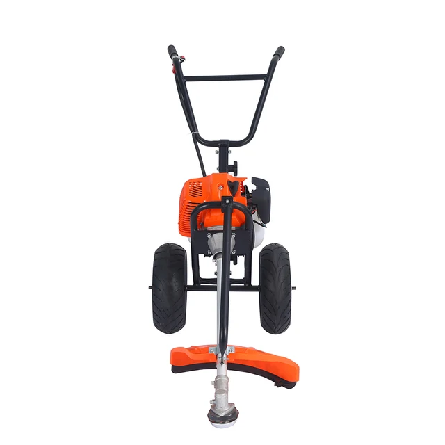 4/2 Stroke Push-Type Gasoline Lawn Mower Portable Home Use Weed Trimmer for Clearing and Weeding Grass Cutter and Brush Cutter 5