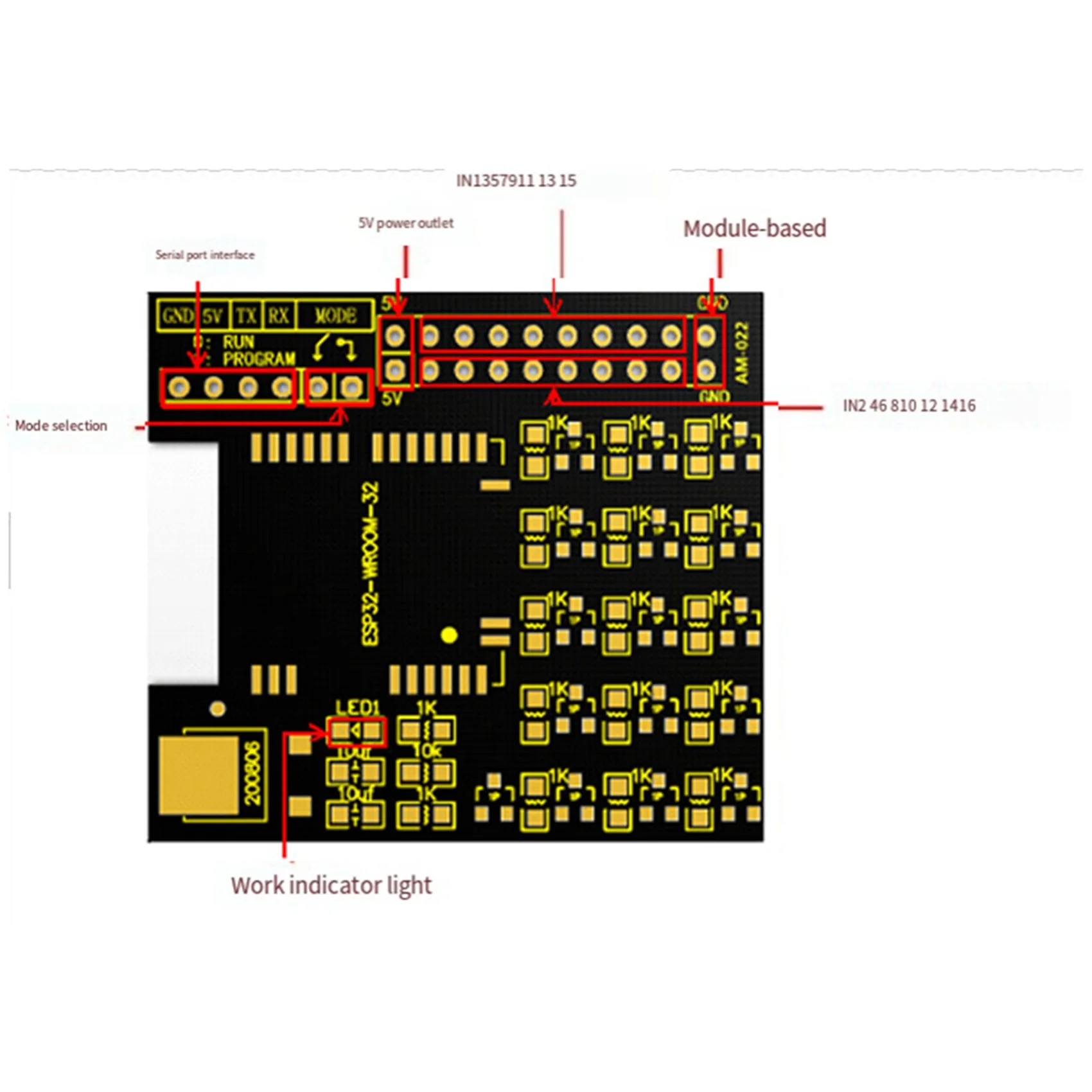 2X 무선 ESP32 WIFI 원격 제어 드라이버 보드 IOT 스마트 홈 개발용 16 채널 16CH 스위치 모듈 DC 5V