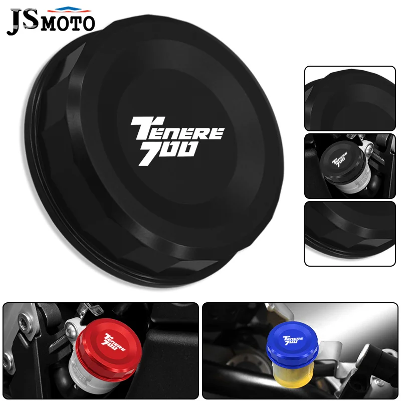

NEW Motorcycle CNC Rear Brake Fluid Reservoir Cover Decorative Oil Tank Cap For YAMAHA TENERE 700 TENERE700 Tenere700 2019-2023