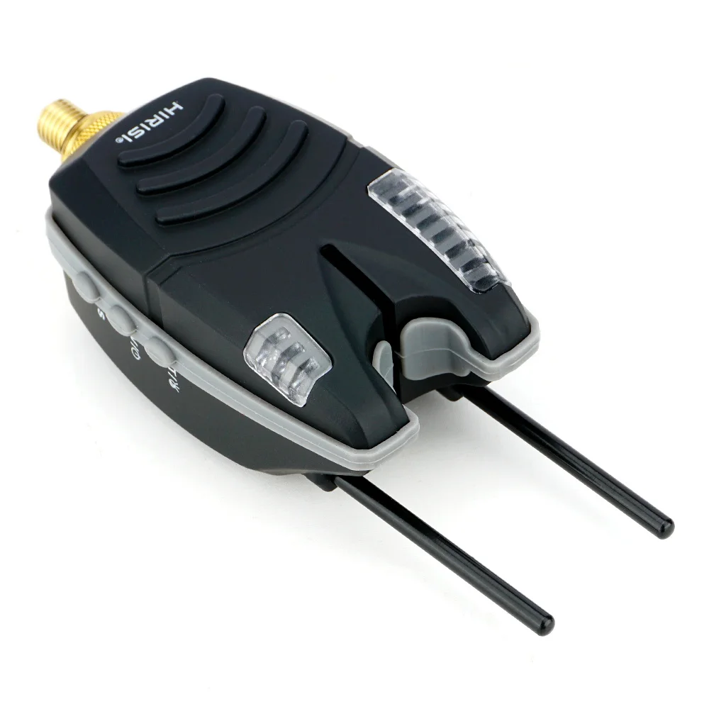 Hirisi B1139 Wasserdichter Karpfenangel-Bissalarm mit Snag-Bar und rollendem LED-Band, Fischbissindikator, Angelzubehör – Detail 3