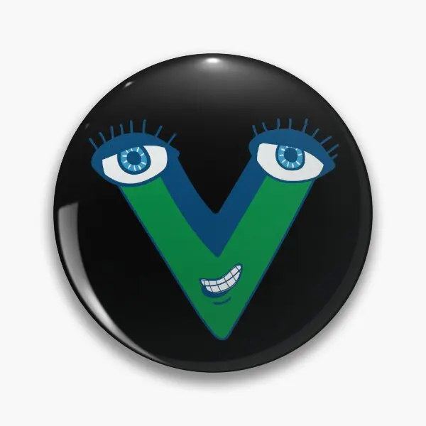 

Vue Fan Boy Pin Soft Button Pin Metal Fashion Hat Creative Women Collar Cartoon Lover Clothes Jewelry Badge Funny Brooch Cute