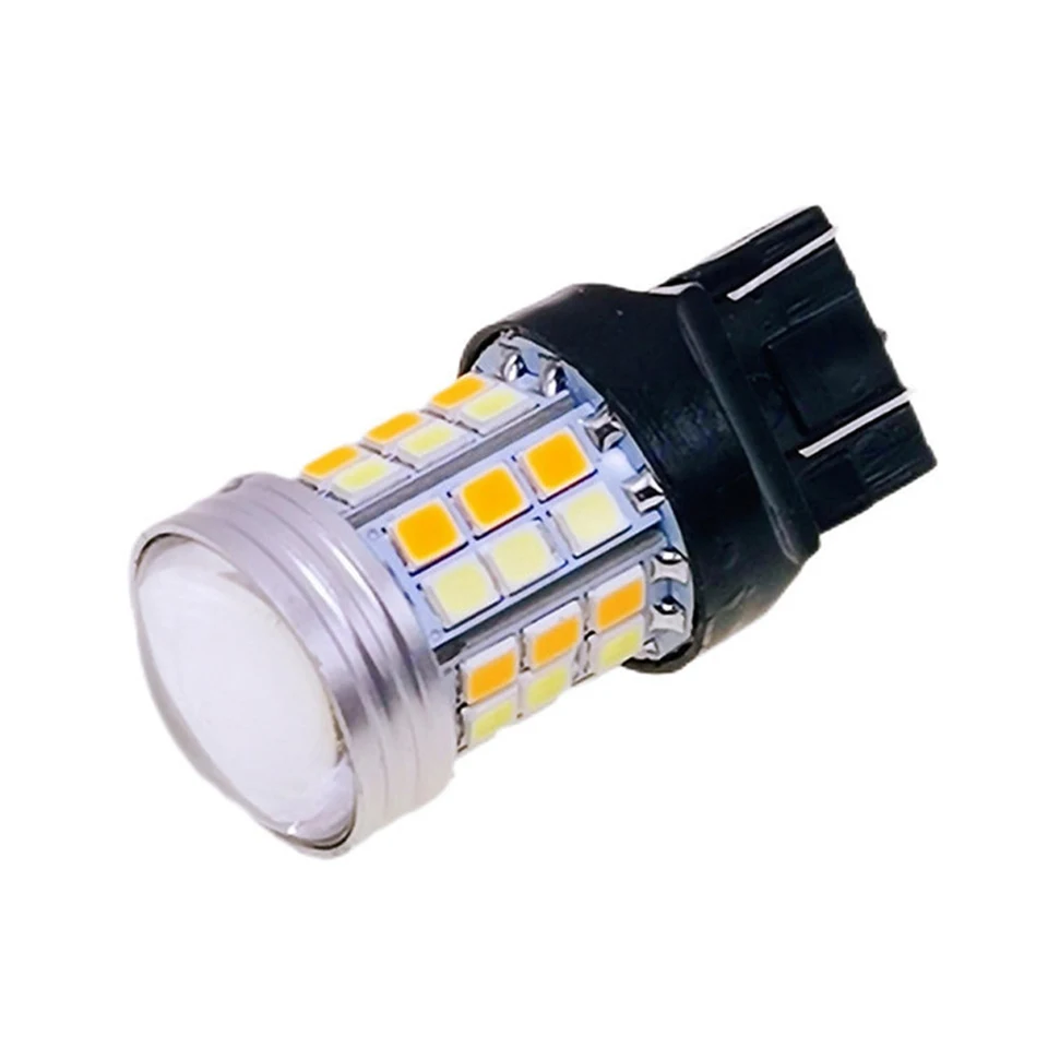 Dual Color LED Car Turn Signal Light