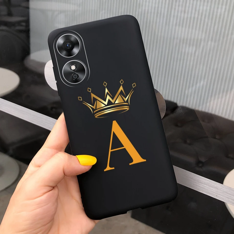 Luxury Letters Soft Silicone Phone Case - Elegant Back Cover