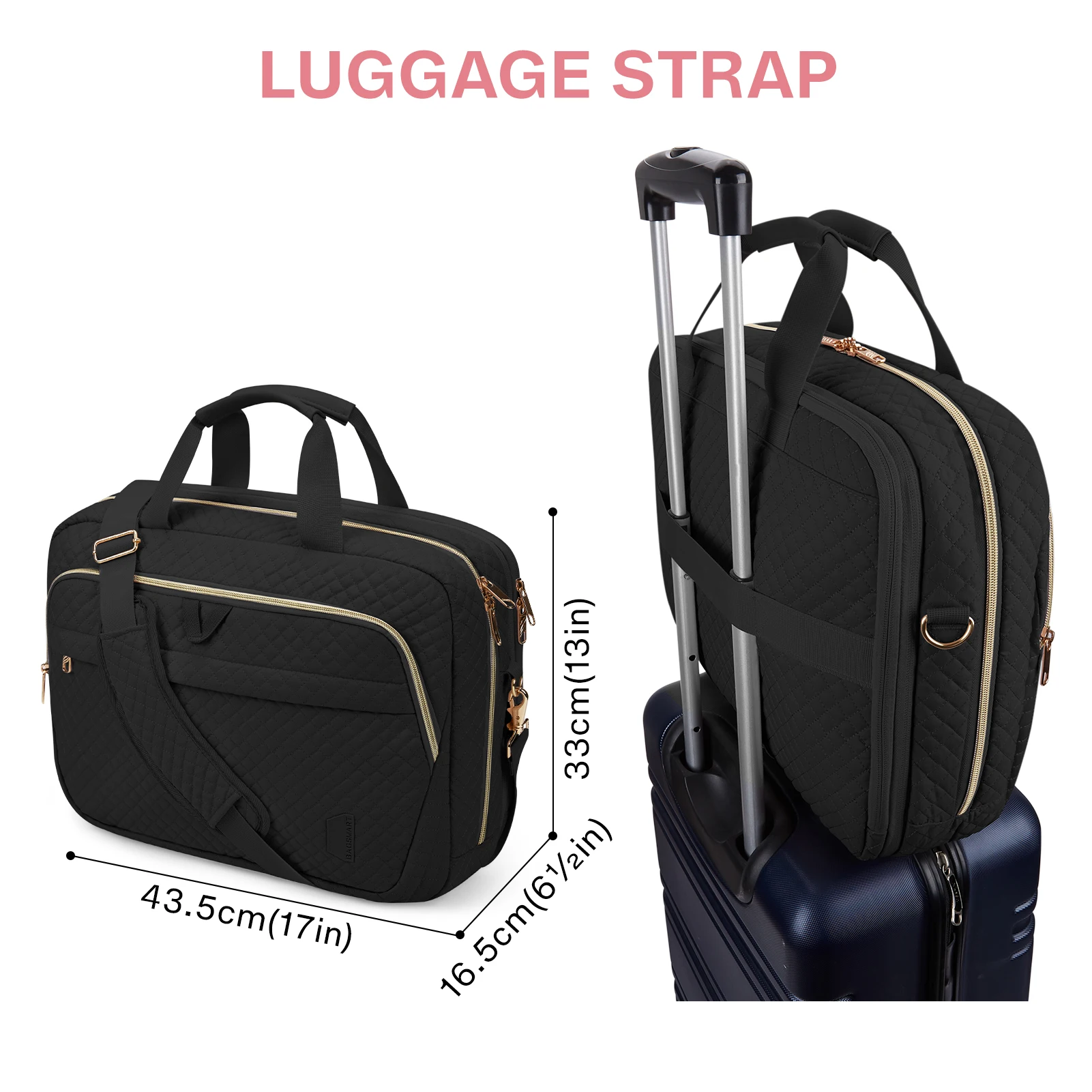 bombes extensible pour ordinateur portable pour sac sac lancé pour ordinateur pouces