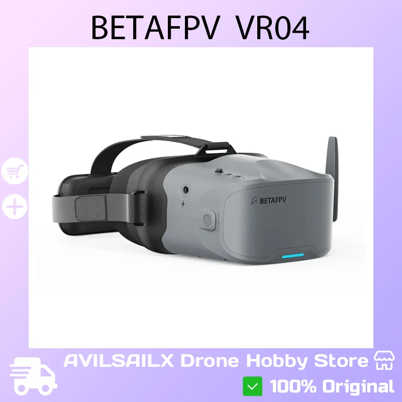 Analogna FPV očala BETAFPV VR04 4.3" 800x480 Baterija 2000mAh