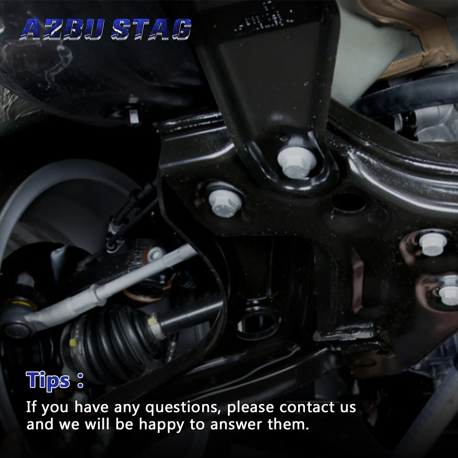 AzbuStag 2PCS Front Upper Control Arms 6