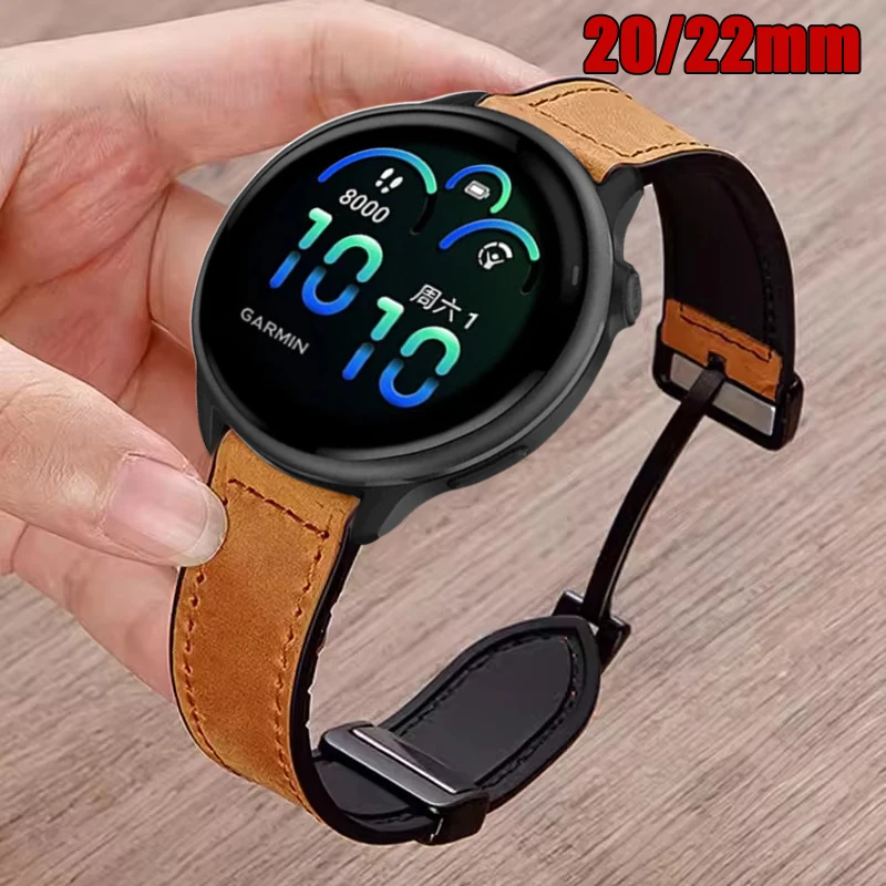 Premium Leather Watch Strap - Stylish and Durable Replacement Band