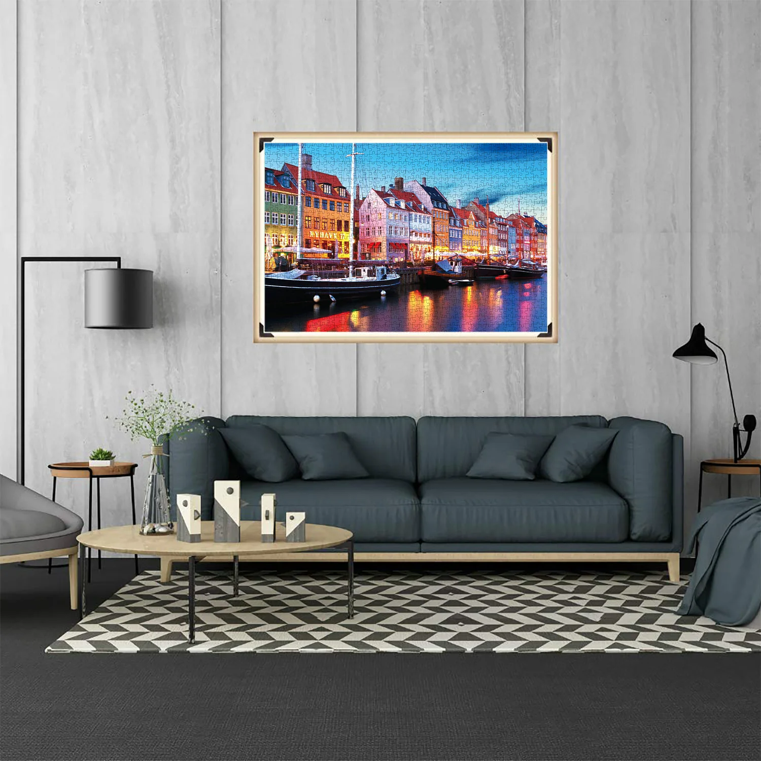1000 Pieces Jigsaw Puzzles Copenhagen Adults Jigsaw Puzzle 70cmX50cm(27.5inchX19.7inch) Large Puzzle Toys Gift 5
