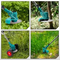 YOFIDRA tondeuse à gazon électrique portable longueur réglable coupe sans fil jardin coupe gazon tondeuse pour Makita 18V batterie broche 6