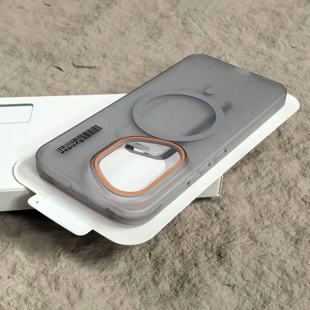 Ultra Thin Half Clear Magnetic Matte Case - Hard PC Cover